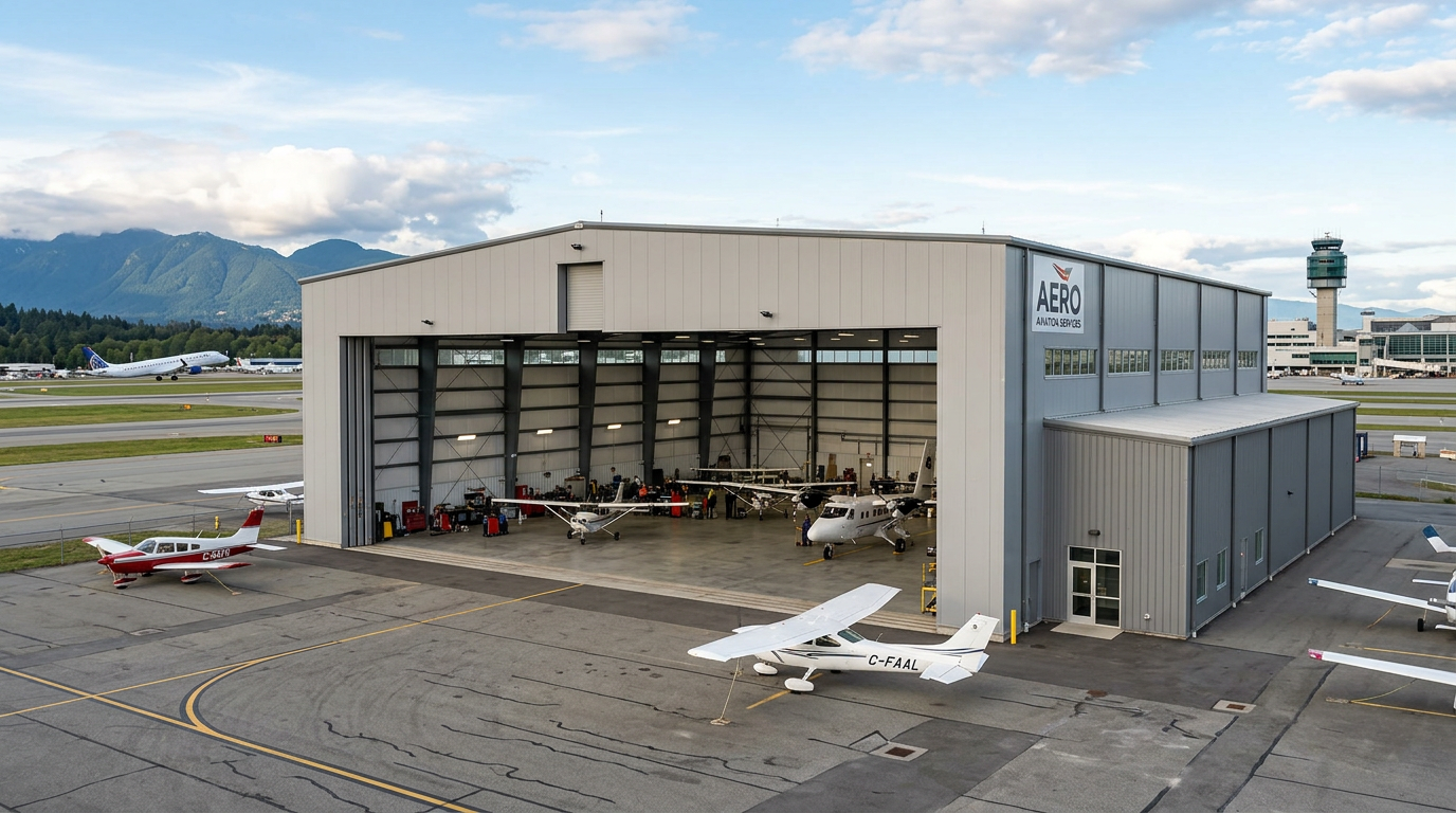 Vancouver Airport Hangar