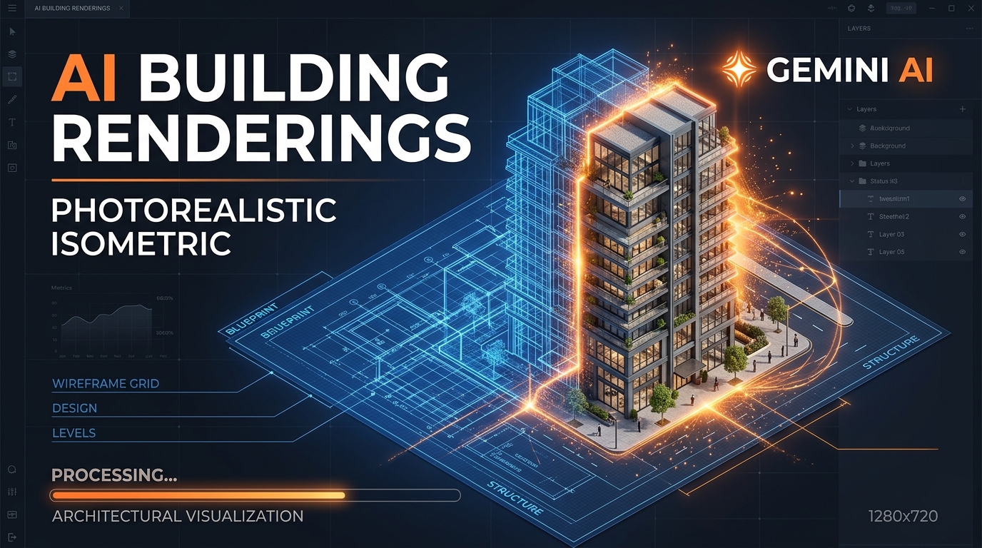 AI Building Renderings: Photorealistic Visuals from Your Drawings