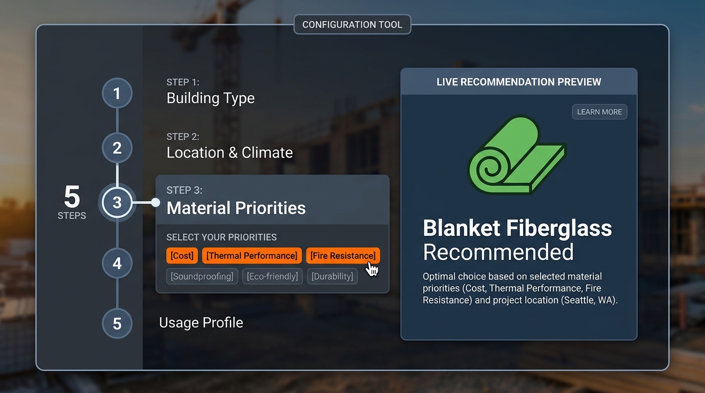 Building Preference Wizard: Self-Service Configuration Recommendations