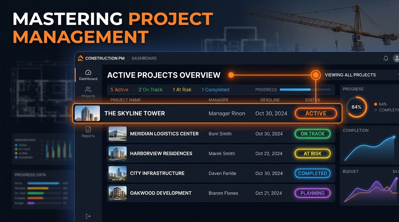 Project Dashboard: Managing Every Active Bid at Once